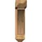 Ekena Millwork Thorton Arts and Crafts Smooth Bracket w/ Offset Brace, Western Red Cedar, 5 1/2"W x 22"D x 22"H BKT0604X22X22THR03SWR - alternate 3